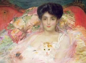 Dame avec un chat, 1904